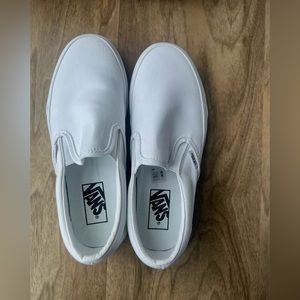 Classic White Slip on Vans
